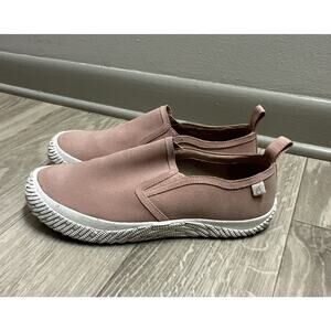 Hybrid Green Label (HGL3029) Lively Pink Canvas Slip On Loafer Shoes Men's US 11